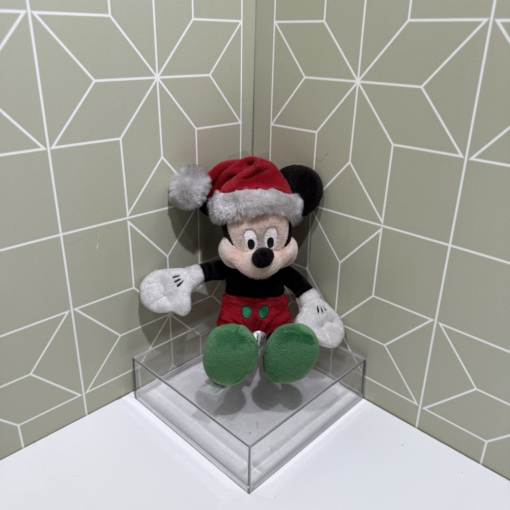 Mickey Mouse Disney‎ Exclusive Christmas Winter 22" Stuffed Plush  -  Rare